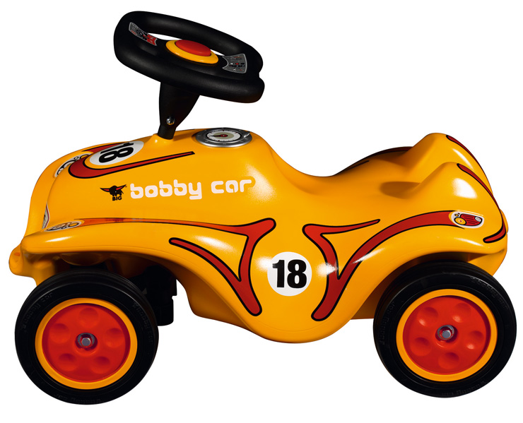 新款橙色炫酷波比车